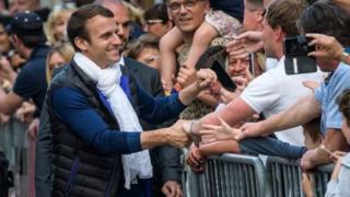 Madaxweyne Macron