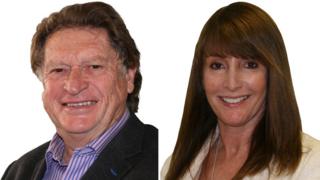Ray Nottage and Claire Bath
