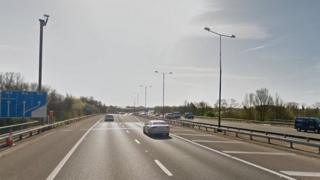 The M4 in Hayes