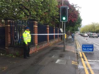 Police cordon