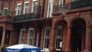 Balcony collapse
