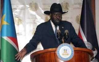 Prezida wa Sudan y'epfo, Salva Kiir, yatangaje ibihe bidasanzwe mu karere ko mu buraruko bushira uburengero bw'ico gihugu