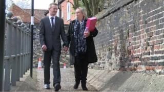 Matt and Kerry Thomas of Norwich