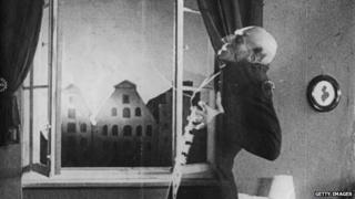 Max Shreck as Count Orlok in Nosferatu