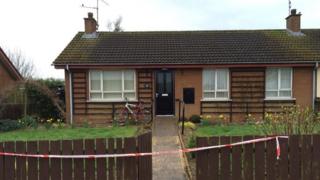 The house in Manor Drive, Lurgan, where the man's body was found