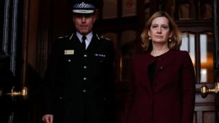 İçişleri Bakanı Amber Rudd, Çarşamba günü vekilleri bilgilendirdi.