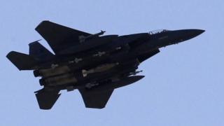 АКШнын Аба күчтөрүнө таандык F-15 аскер учагы. Азырынча мындай үлгүдөгү учактардын бири да аба кармаштарында атып түшүрүлгөн эмес.