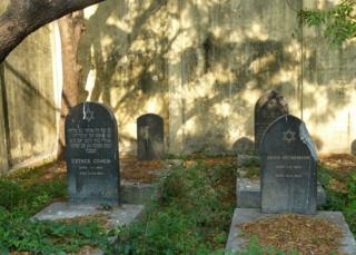 Cementerio judío en Chennai, India.