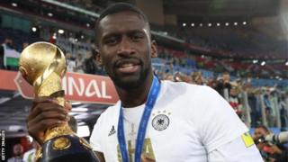 Antonio Rudiger yafashije Ubudagi gutwara igikombe ca 2017 Confederations Cup mu Burusiya