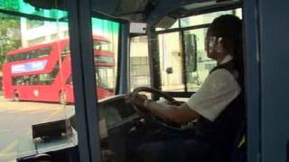 Bus interior