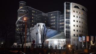 Building of Polish public TV (file photo 4 January)