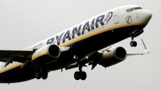 Самолет Ryainair