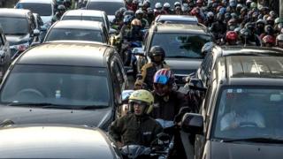 jalanan ramai