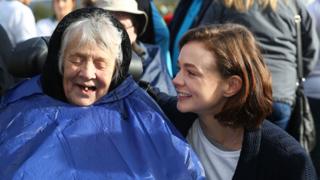 Carey Mulligan and her grandmother "Nans"