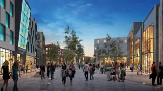 Artist's impression of development