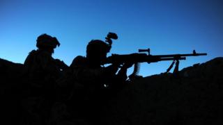 British soldiers in Afghanistan in 2009