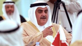 وزير الخارجية البحريني خالد بن أحمد آل خليفة
