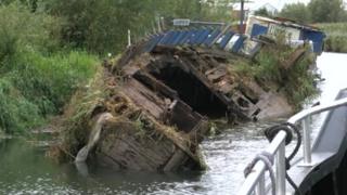 Abandoned boat