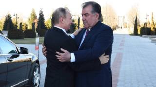 Putinni Tojikiston prezidenti qabul qildi