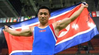 2016-жылдагы Рио-де-Жанейродо өткөн Олимпиада оюндарында алтын медалды багындырган Ли Сегван.