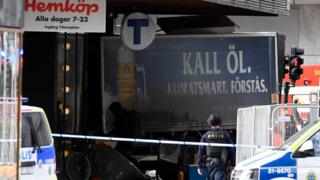Stockholm'deki saldırıda kullanılan kamyon