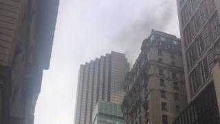 Trump Tower Fire: Blaze Breaks Out At New York Property - BBC News