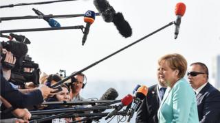 Almanya Başbakanı Angela Merkel