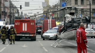 вибух в метро у Петербурзі