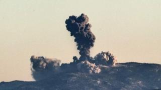 Indege za Turkiya zarashe ku birindiro vy'aba Kurdes bo muri Syria
