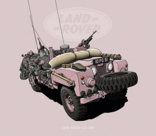 Land Rover S2A SAS - "Pink Panther"