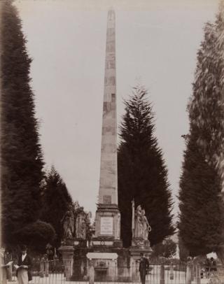 Obelisco del parque de los Mártires, Bogotá