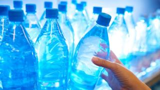 Botellas de agua
