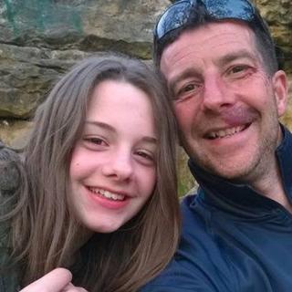 Craig Darwell with his daughter Millie