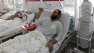 A man who survived a US strike on an Afghan hospital