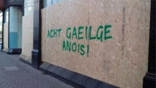 Irish language sign