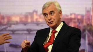 John McDonnell MP, Labour Shadow Chancellor, interviewed by Andrew Marr