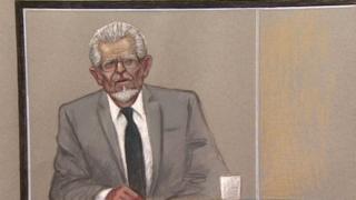Rolf Harris in court