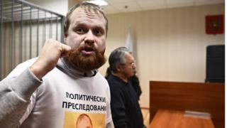 Дмитрий Демушкин в суде