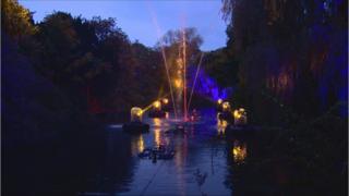 Edinburgh's Botanic Light event