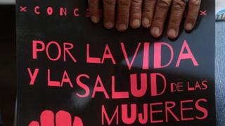 Manifestación por la despenalización del aborto