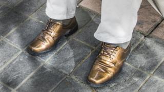 Zapatos de un boliviano