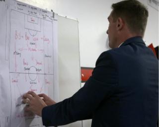 Dressing room briefing