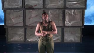 John Boyega in Woyzeck