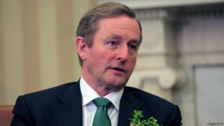 Enda Kenny speaks in the Oval Office March 17, 2015 in Washington
