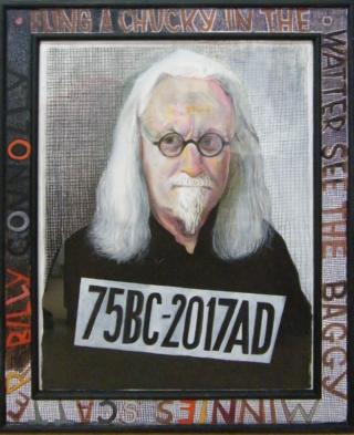 Artist John Byrne's portrait paints Billy Connolly as he is now
