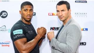 Anthony Joshua ve Wladimir Klitschko