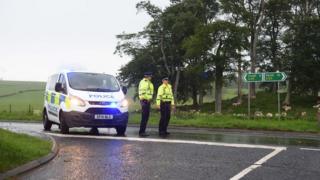 A85 accident