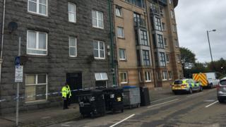 Scene of unexplained death