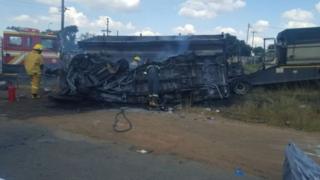 Iyo bus yari itwaye abanyeshure