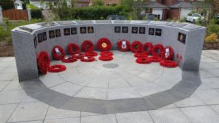The war memorial